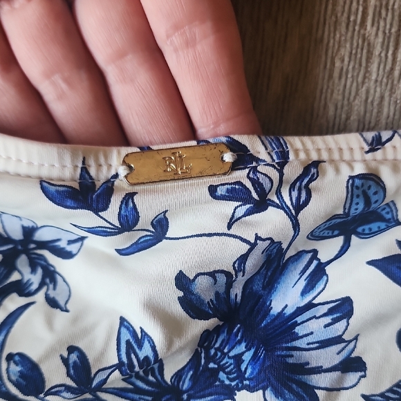 Lauren Ralph Lauren Blue Floral Bikini Set - Picture 8 of 8